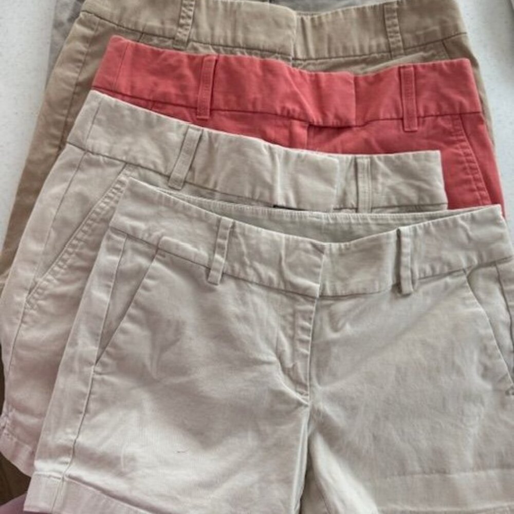 Ann Taylor 00 Chino Shorts - Lot of 5
